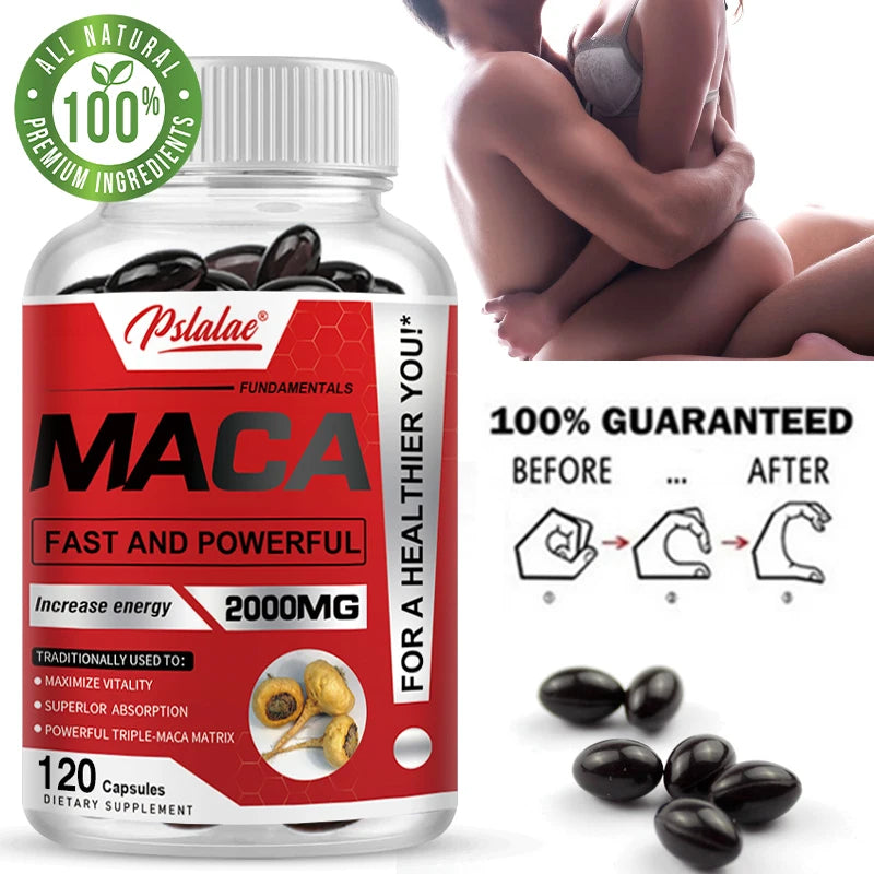 ZOLPHY Maca Root Capsules .