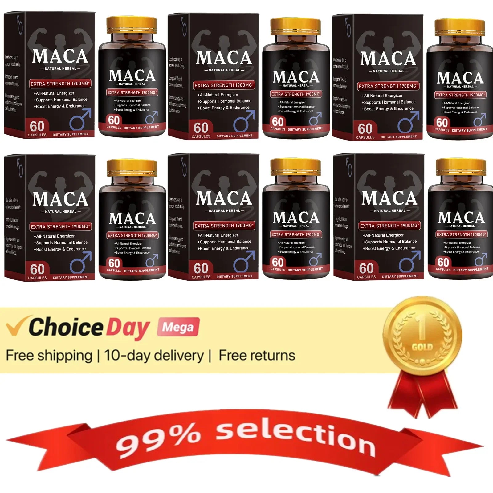 ZOLPHY Original Maca Capsules .