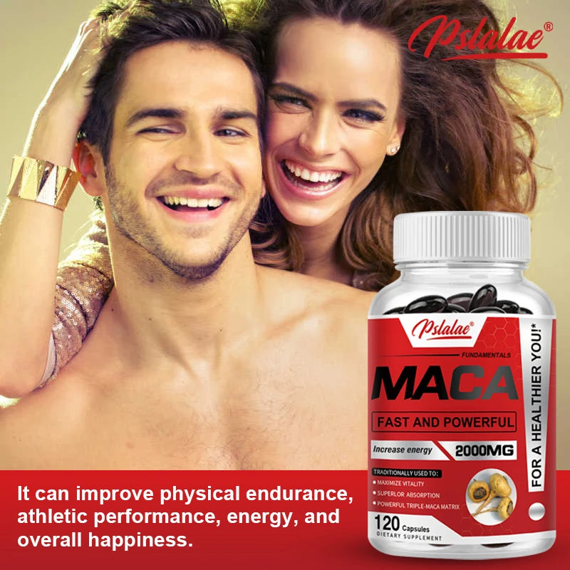 ZOLPHY Maca Root Capsules .