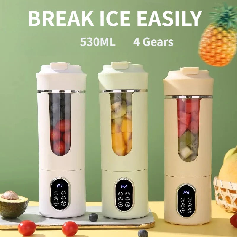 ZOLPHY Portable Juicer Wireless USB Charging Crushed Ice Electric Juicing .