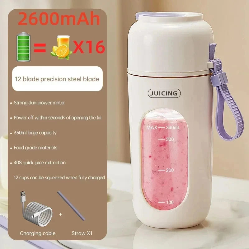 ZOLPHY'' Portable Multi-function USB Wireless Juicer.