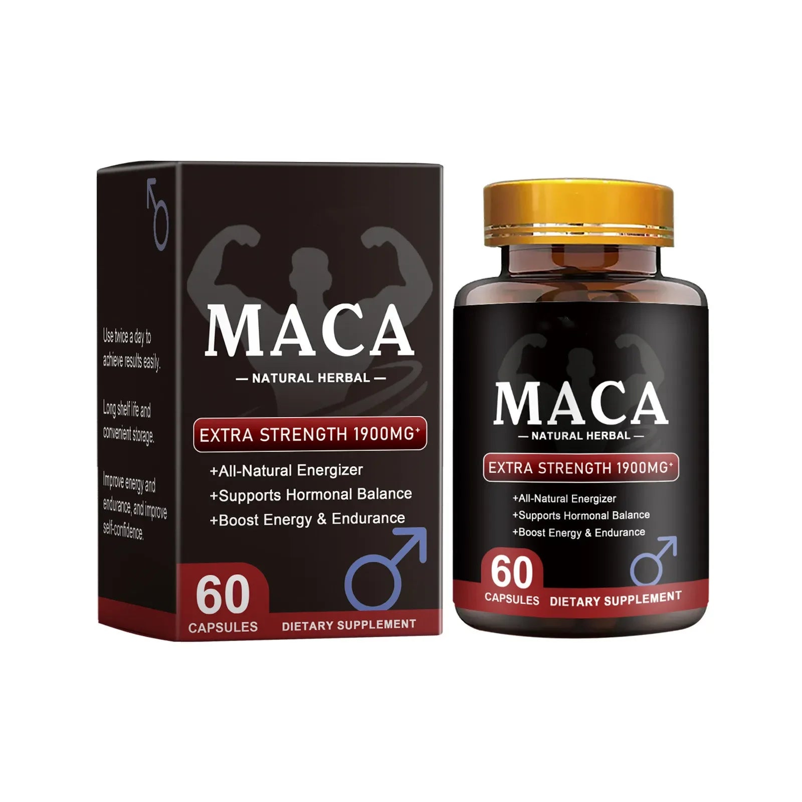 ZOLPHY Original Maca Capsules .