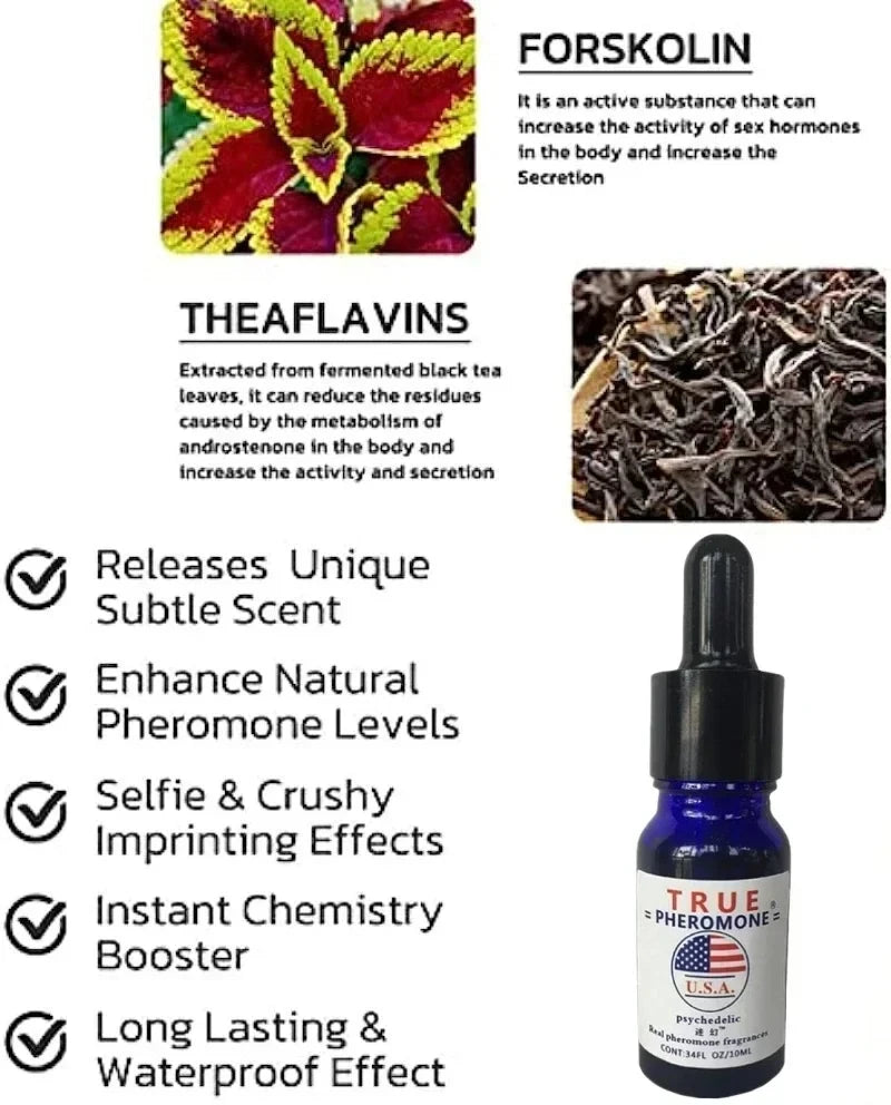 Strong Pheromone Perfume For Men Attract Women & Boost Confidence Long Lasting Sexy Pheromone Cologne For Dating Nights Business