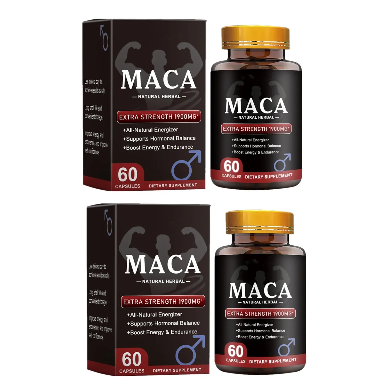 ZOLPHY Original Maca Capsules .