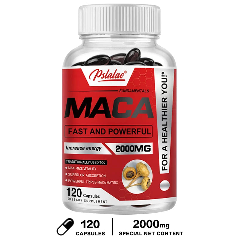 ZOLPHY Maca Root Capsules .